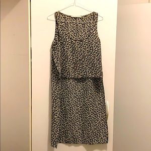 Zara floral High Low sleeveless blouse